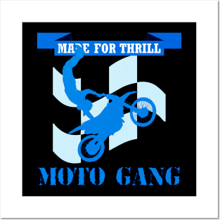 MOTO GANG Posters and Art